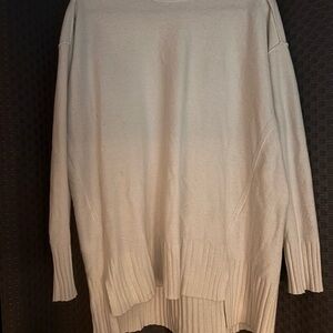 Free People Cream Crew Neck Sweater